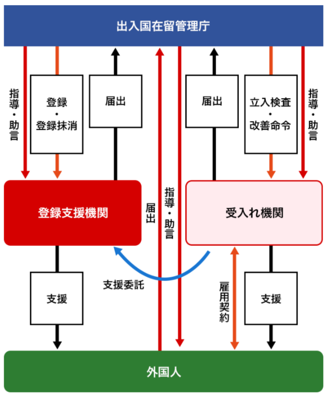 特定技能の流れ